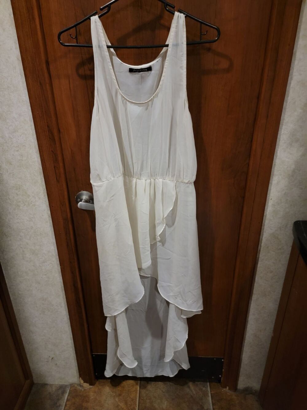 Foreign Exchange Hi-Lo Dress Sz Large F-37